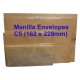 Winpaq C5 Manilla Envelope 6-3/8x9 (20s)